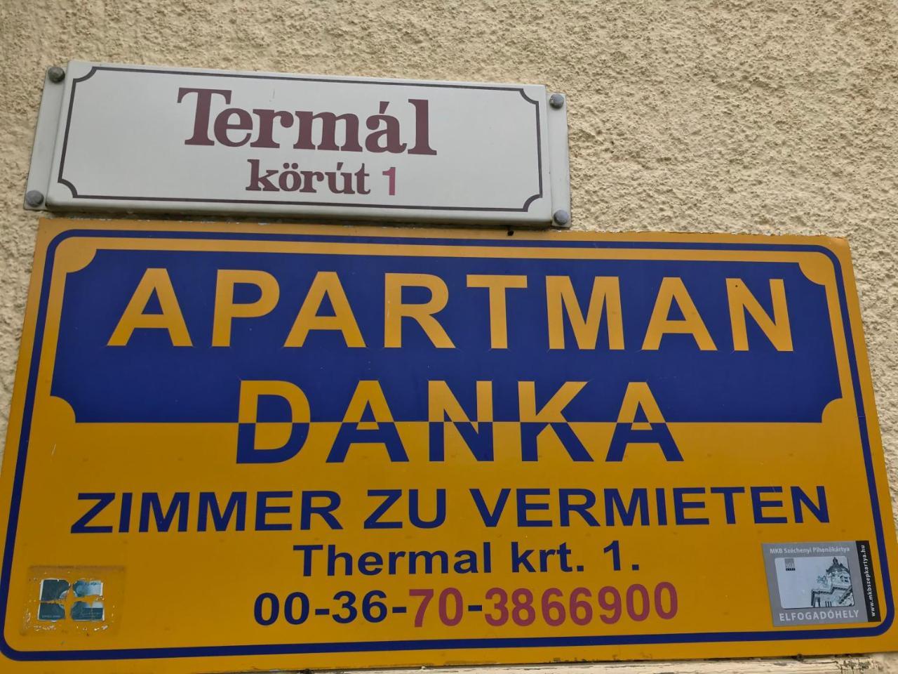 Ferienwohnung Apartman Danka Bük Exterior foto